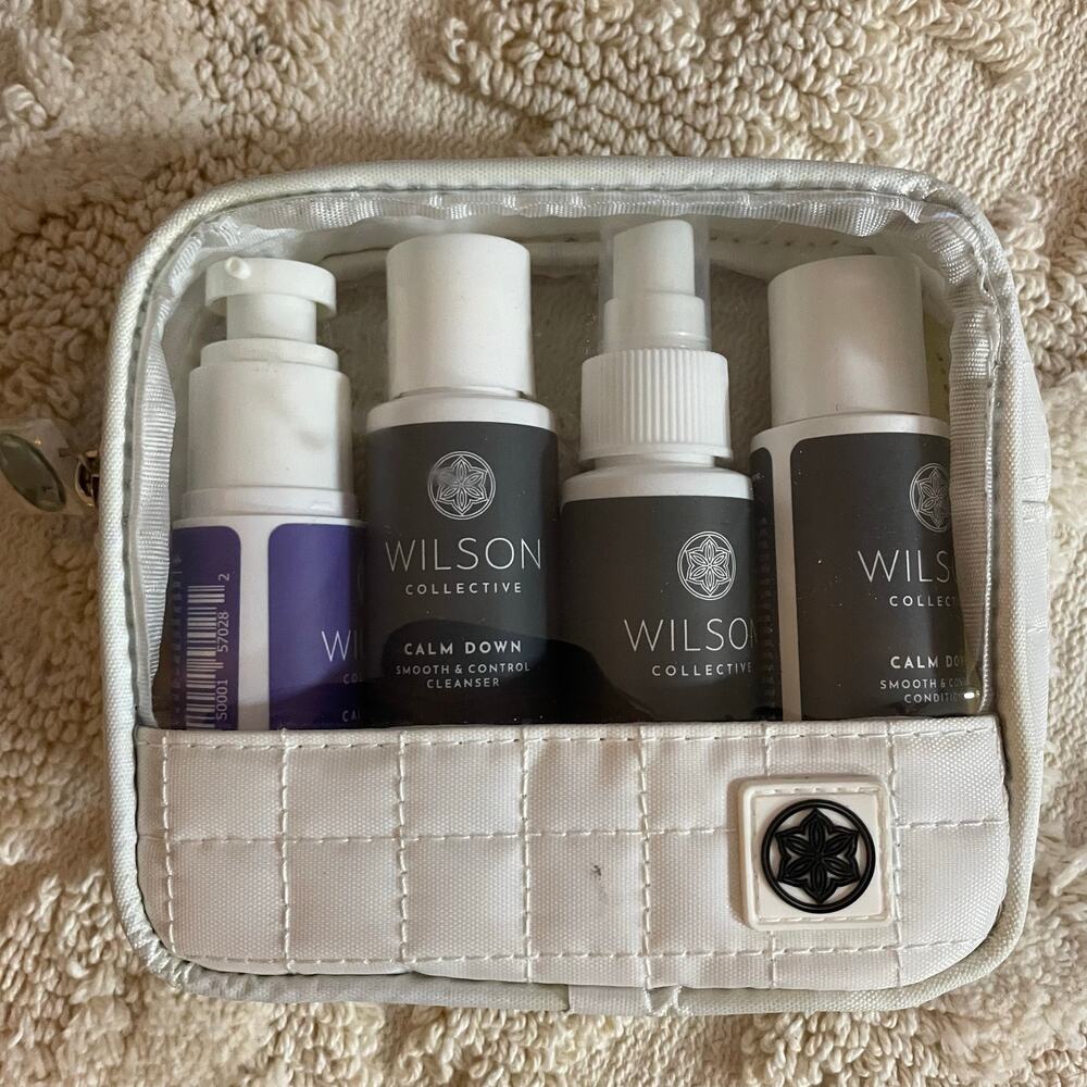 Wilson Collective Travel Set Calm Down Hair Retired